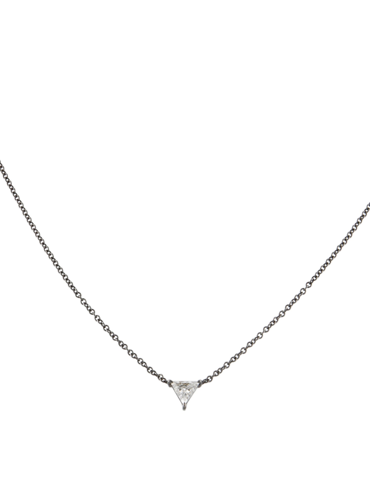 Eva Fehren 18K Diamond Pendant Necklace