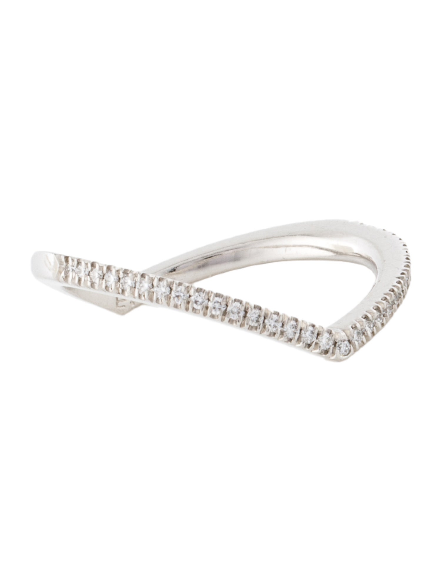 Eva Fehren Platinum Diamond Private Band Ring