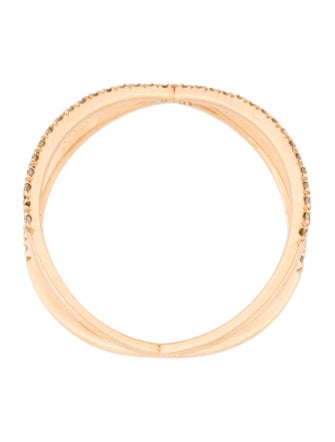 Eva Fehren 18K Diamond X Shorty Ring