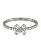 Eva Fehren 18K Diamond Exploding X Cocktail Ring