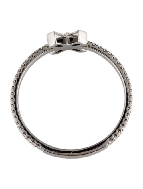 Eva Fehren 18K Diamond Exploding X Cocktail Ring