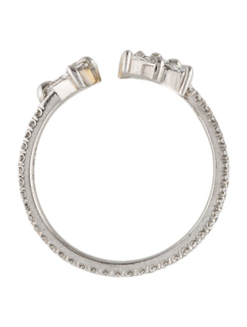 Eva Fehren 14K Diamond Nova Fracture Ring