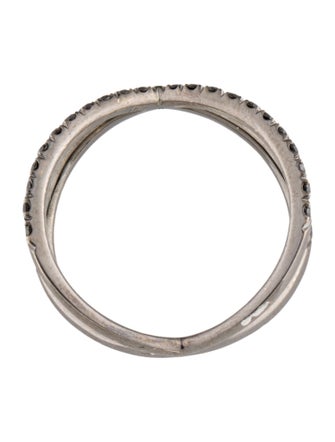 Eva Fehren 18K Diamond Shorty Band Ring