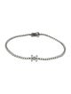 Eva Fehren 18K Diamond Exploding Offset X Bracelet