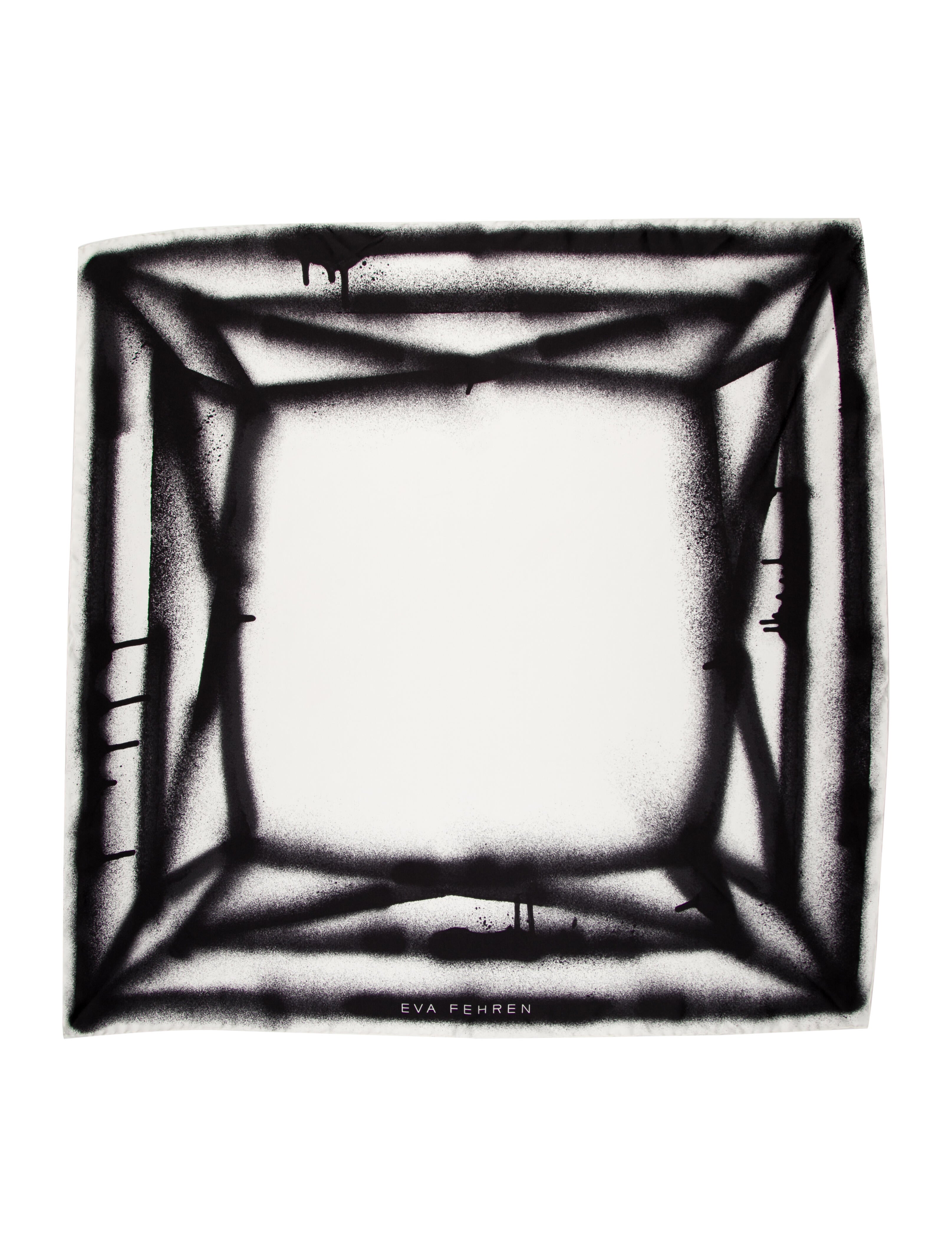 Eva Fehren Silk Printed Scarf