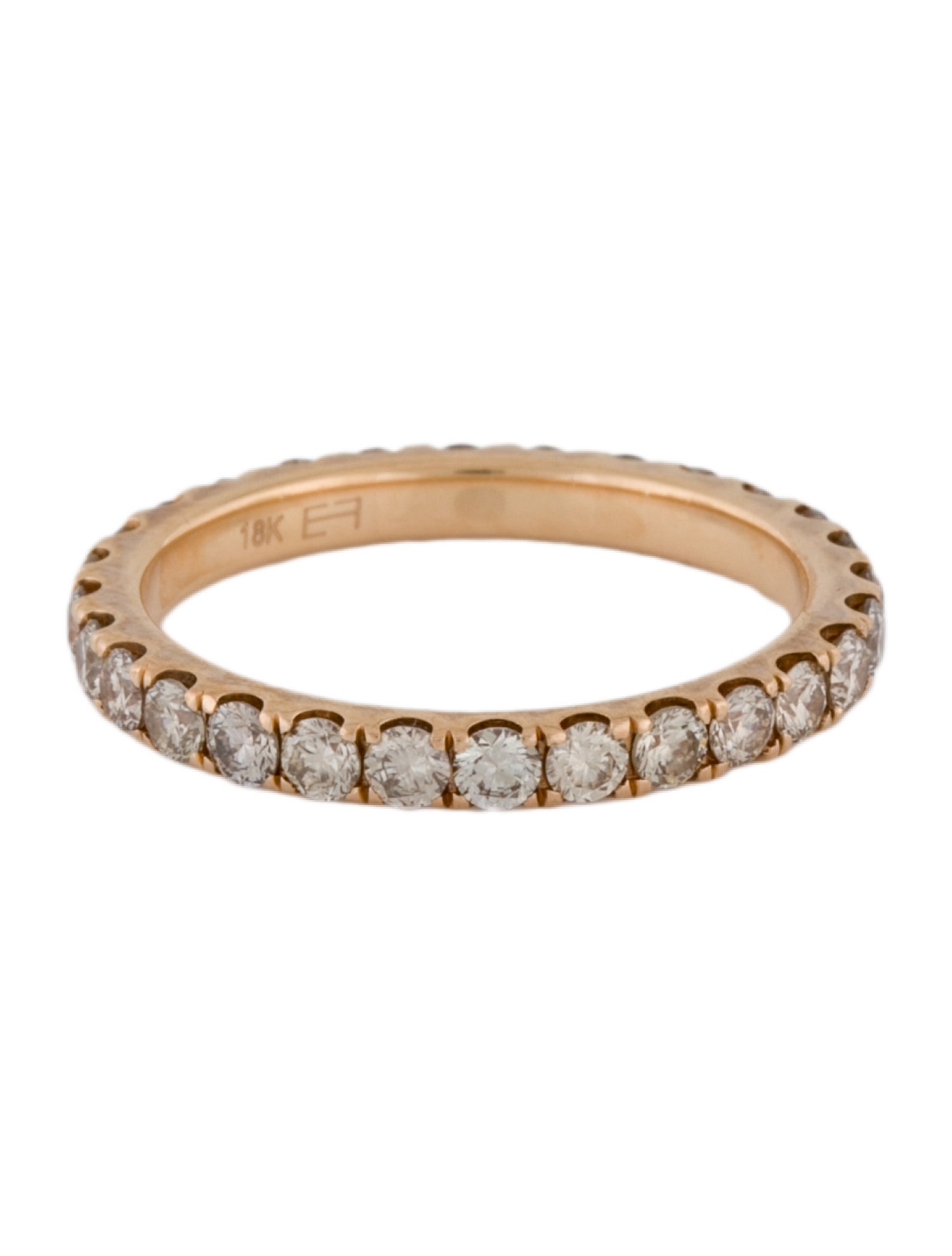 Eva Fehren 18K Diamond Eternity Band