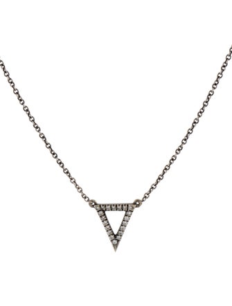 Eva Fehren 18K Diamond Apex Pendant Necklace