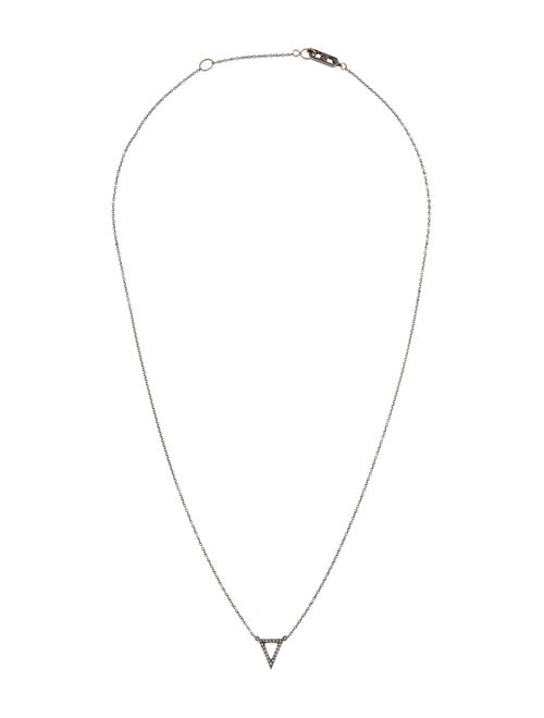 Eva Fehren 18K Diamond Apex Pendant Necklace