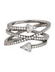Eva Fehren 18K Diamond Layers Wrap Claw Band Ring