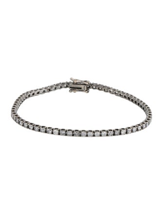 Eva Fehren 18K Diamond Line Bracelet