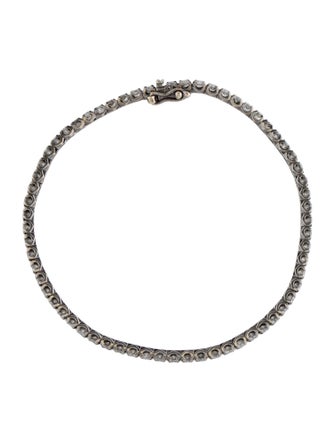 Eva Fehren 18K Diamond Line Bracelet