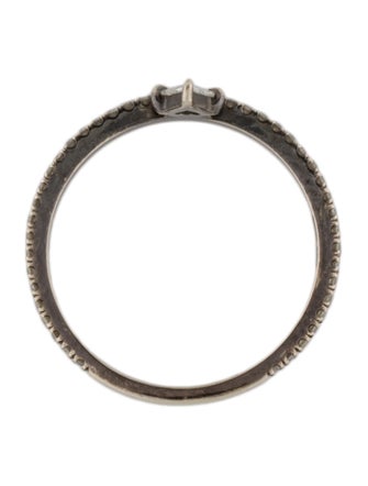 Eva Fehren 18K Diamond Offset Ring