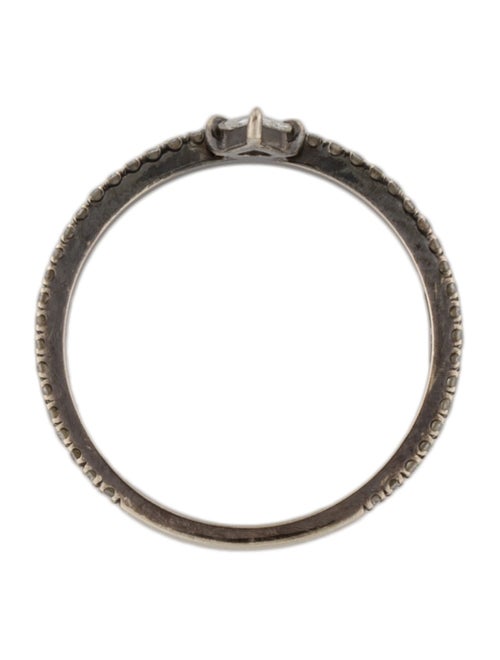 Eva Fehren 18K Diamond Offset Ring