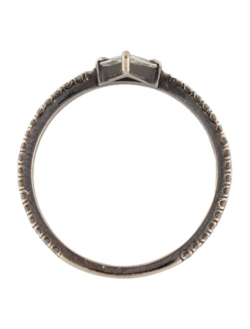 Eva Fehren 18K Diamond Offset Ring