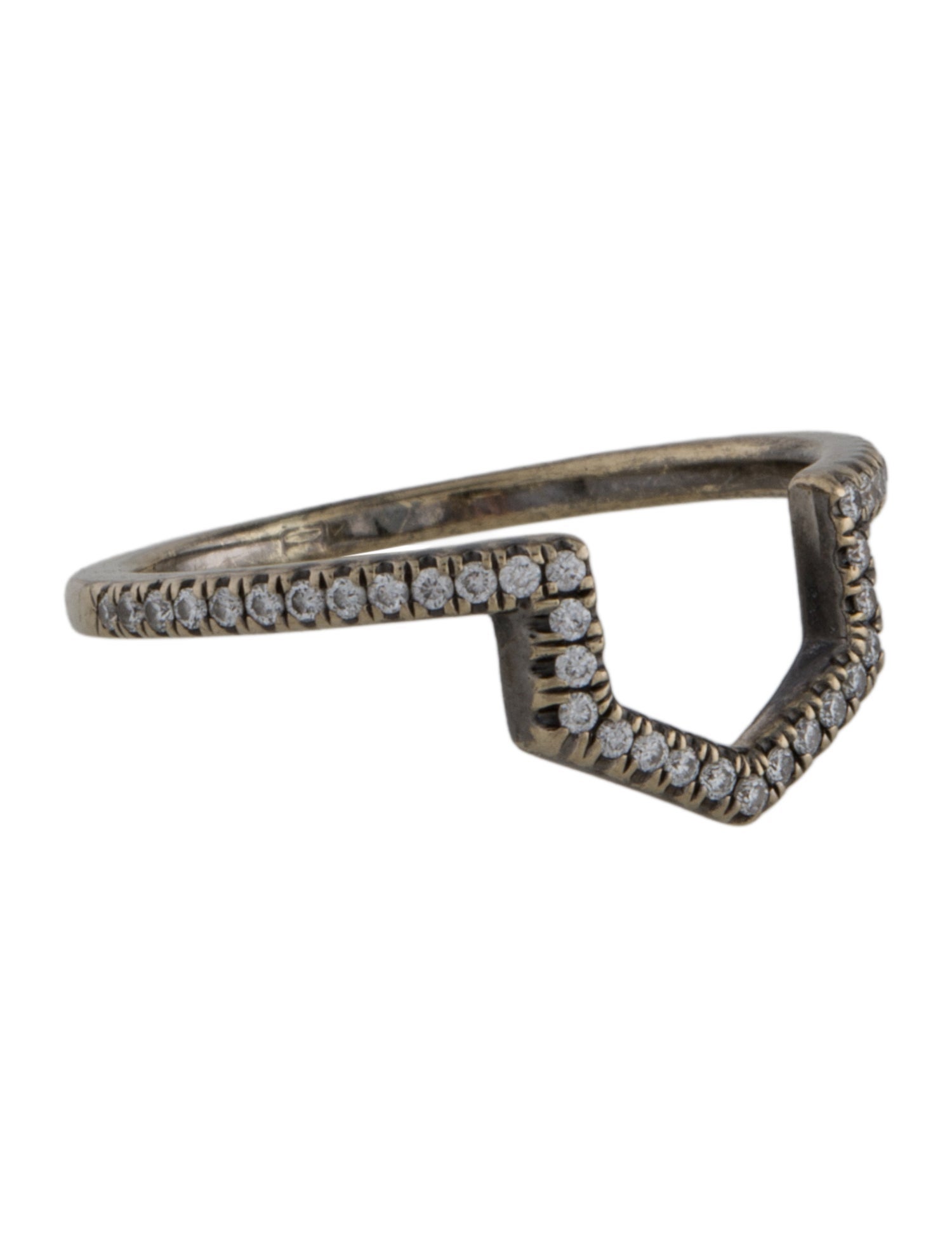 Eva Fehren 18K Diamond Ring