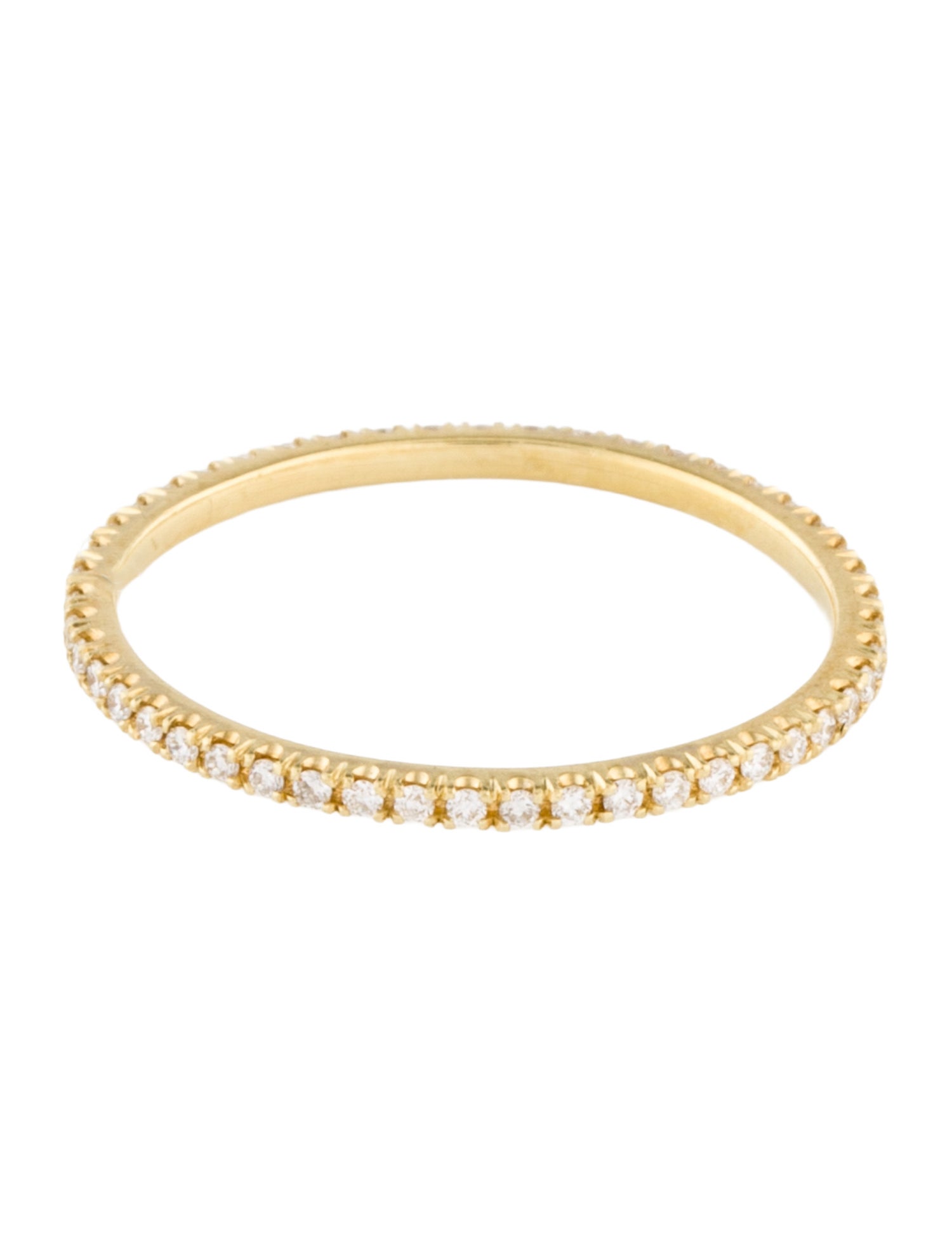 Eva Fehren 18K Diamond Eternity Band Ring