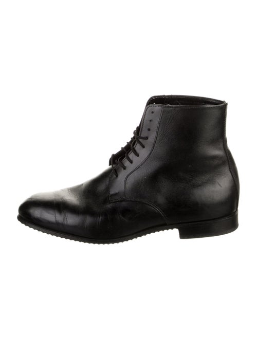 E. Vogel Leather Lace-Up Boots