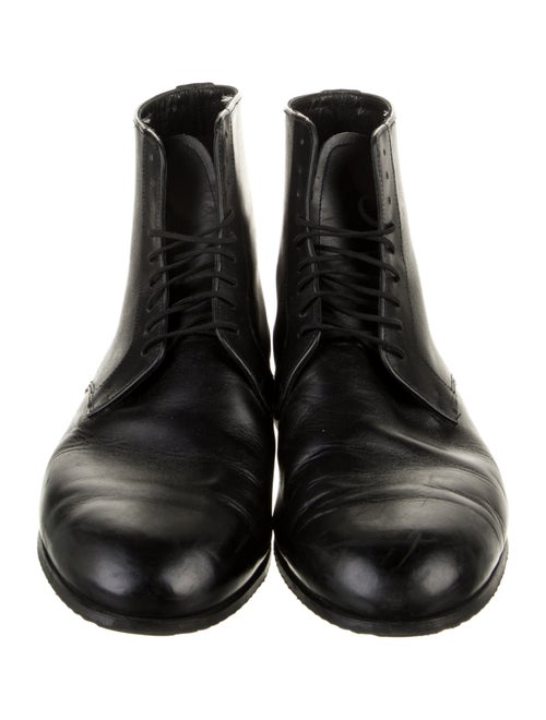 E. Vogel Leather Lace-Up Boots