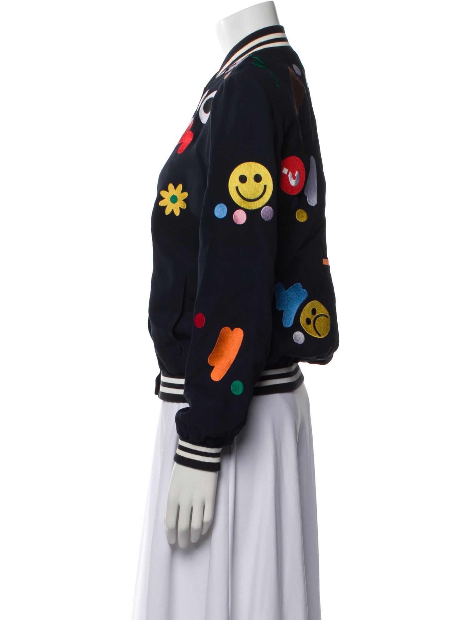 Mira Maktabi Printed Bomber Jacket