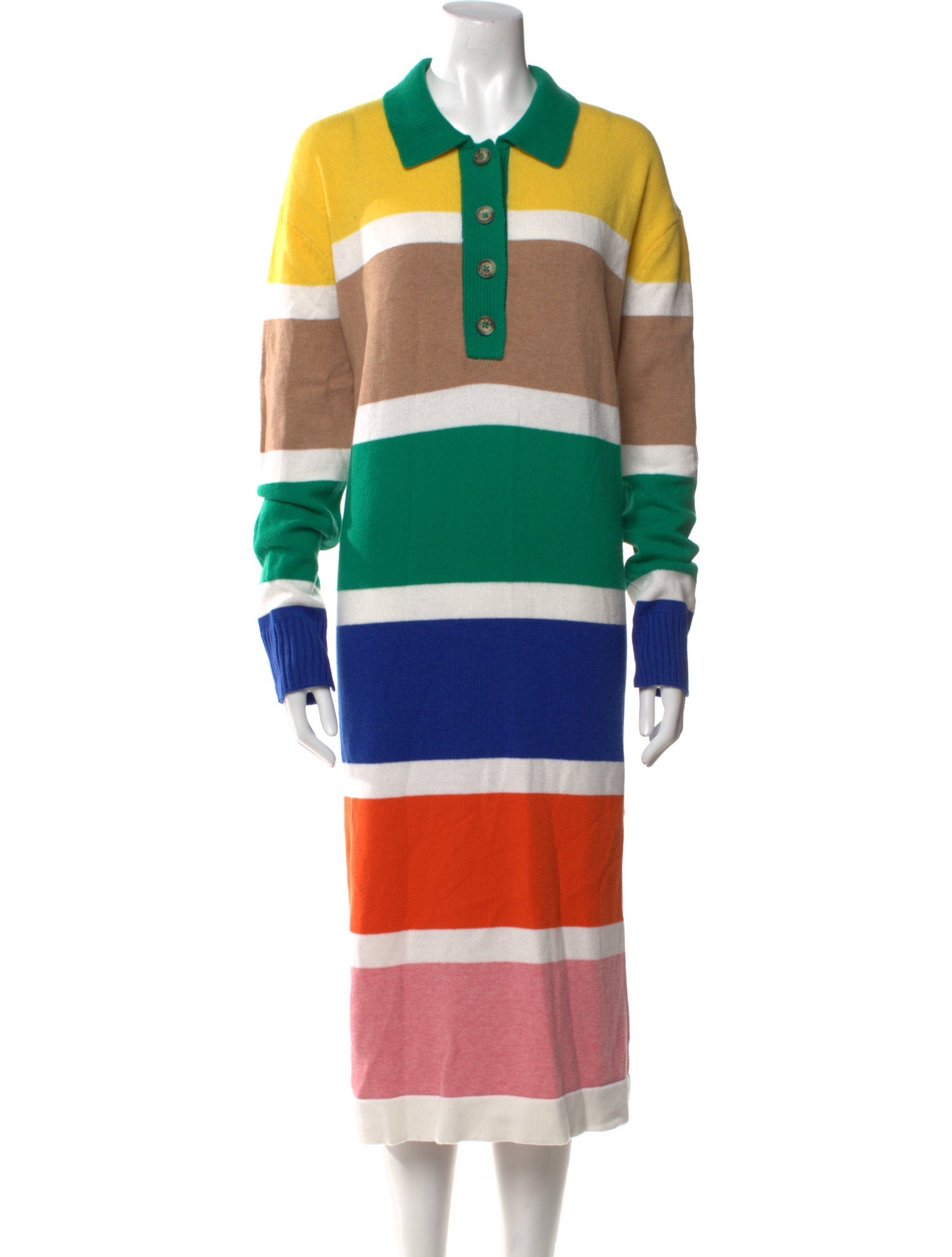 Mira Maktabi Wool Midi Length Dress w/ Tags