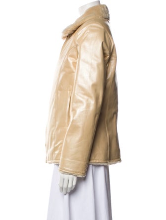 Wolfie Fur Leather Fur Jacket