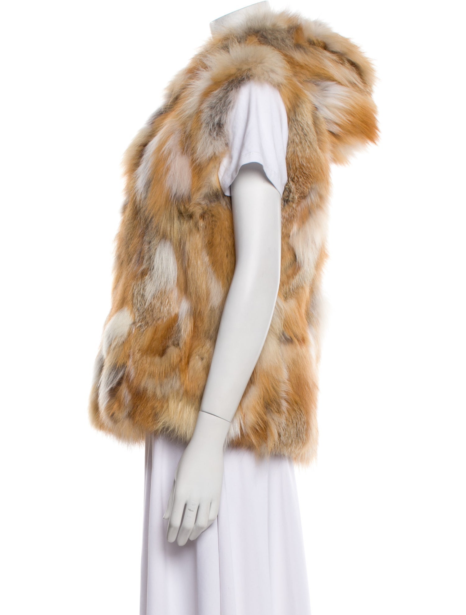 Wolfie Fur Printed Fur Jacket