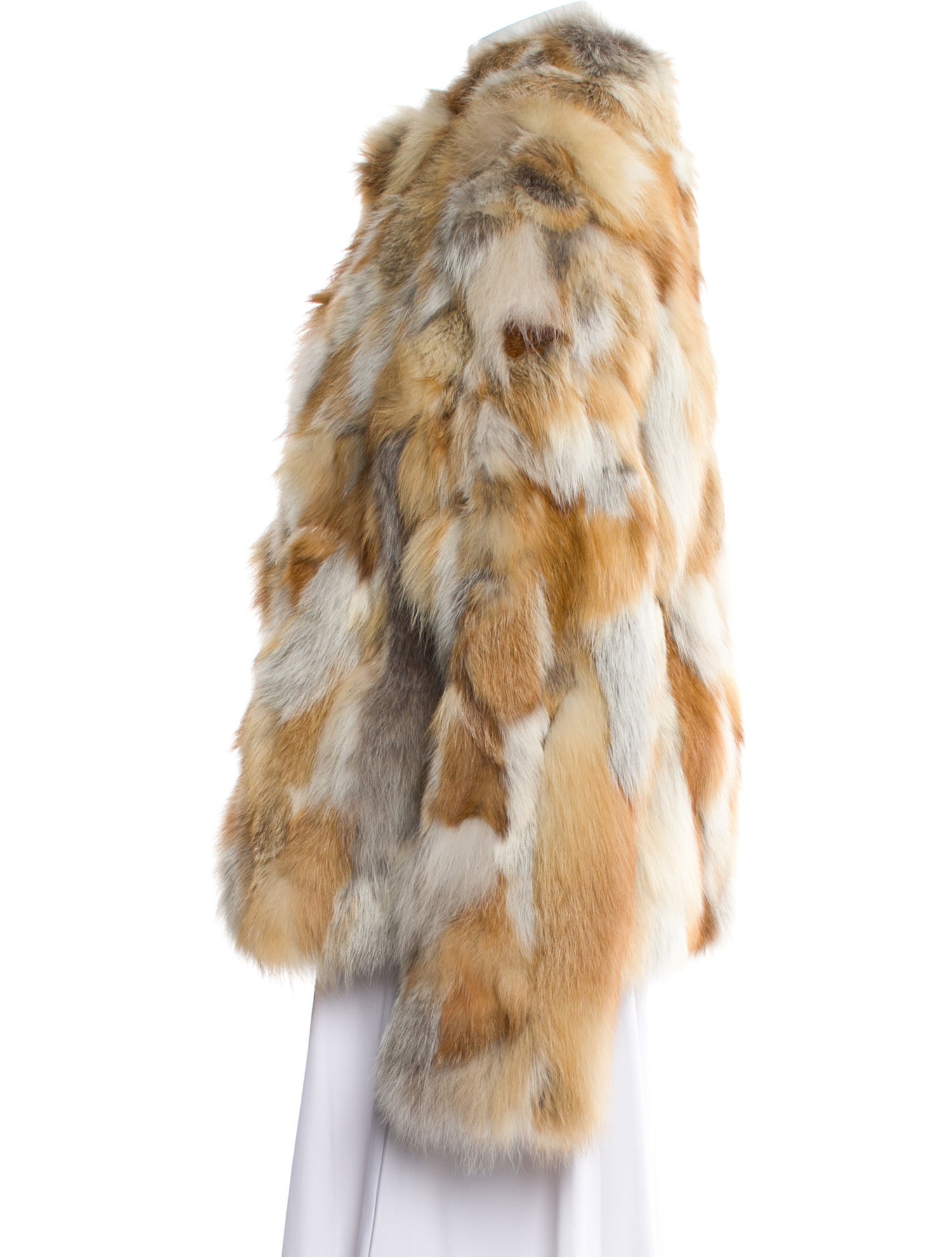 Wolfie Fur Fur Printed Fur Jacket w/ Tags