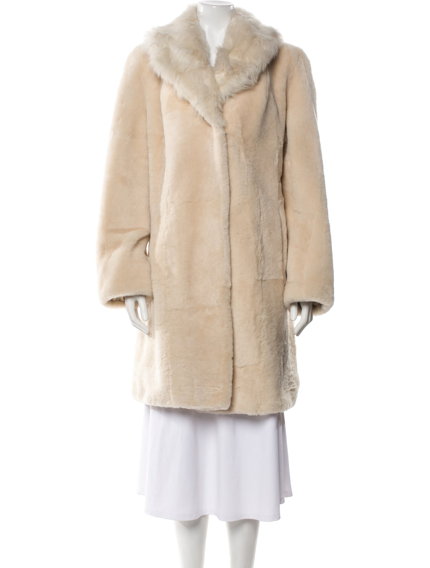 Wolfie Fur Lamb Fur Fur Coat w/ Tags