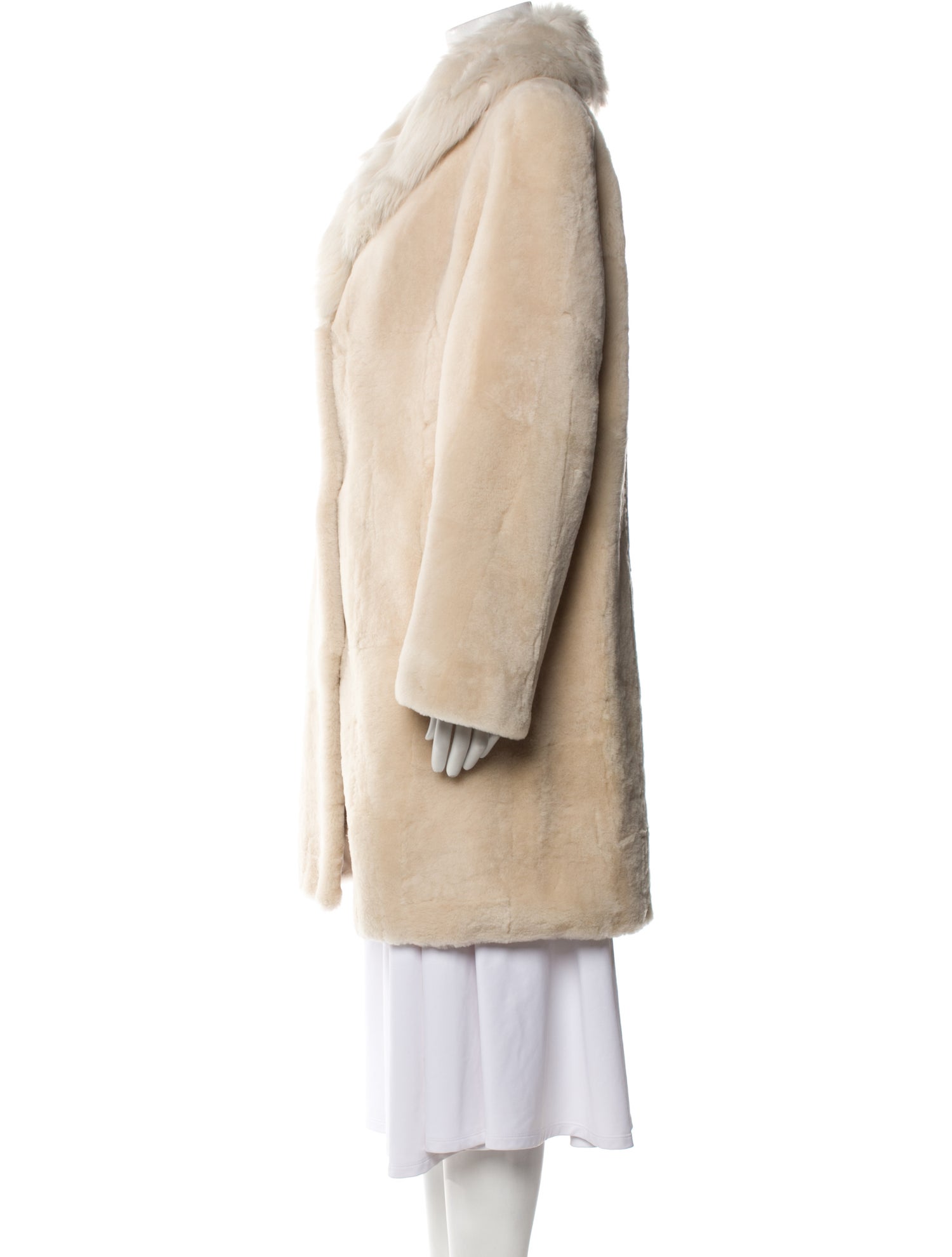 Wolfie Fur Lamb Fur Fur Coat w/ Tags