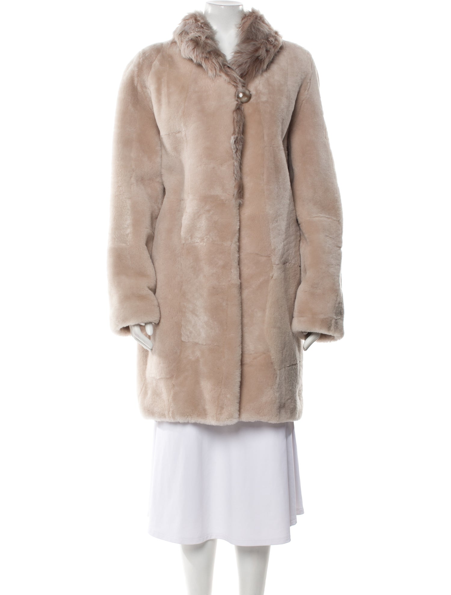 Wolfie Fur Lamb Fur Fur Coat w/ Tags