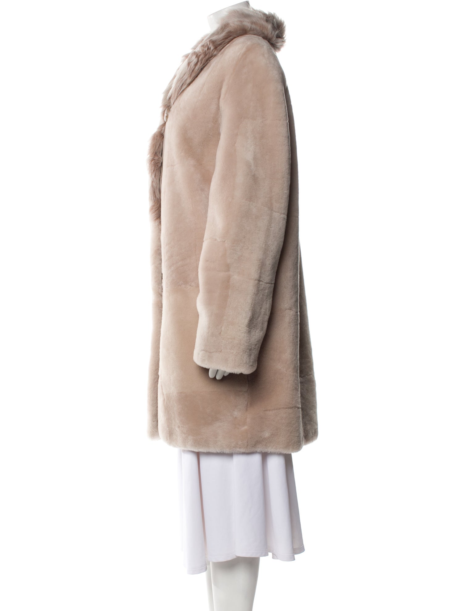 Wolfie Fur Lamb Fur Fur Coat w/ Tags