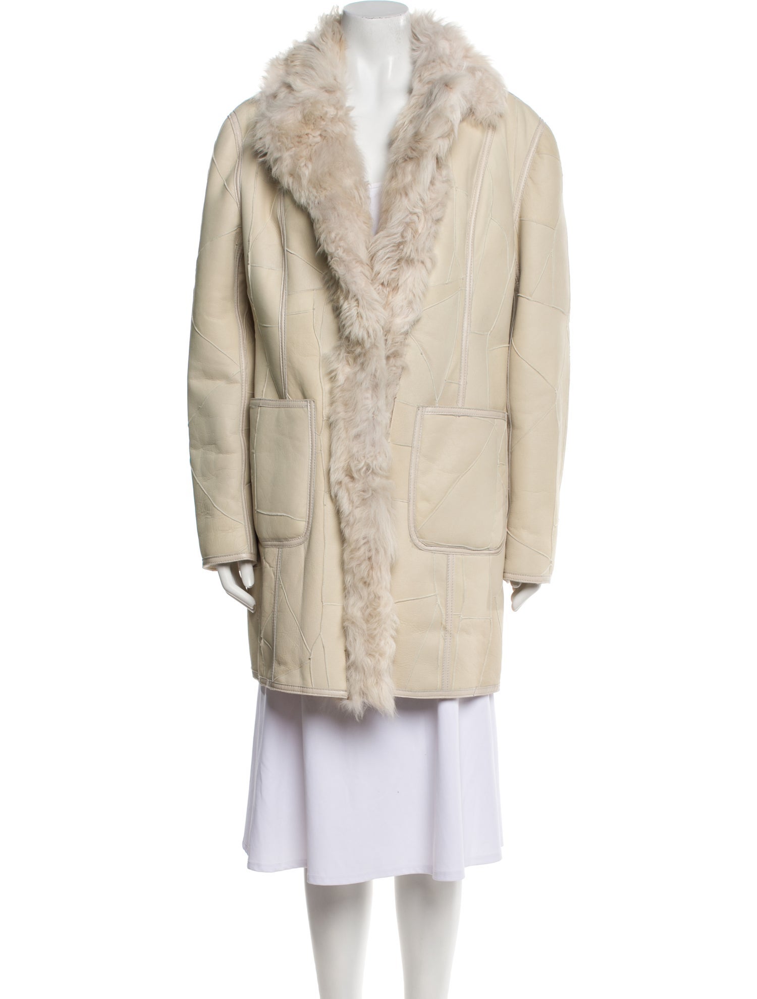 Wolfie Fur Shearling Fur Coat