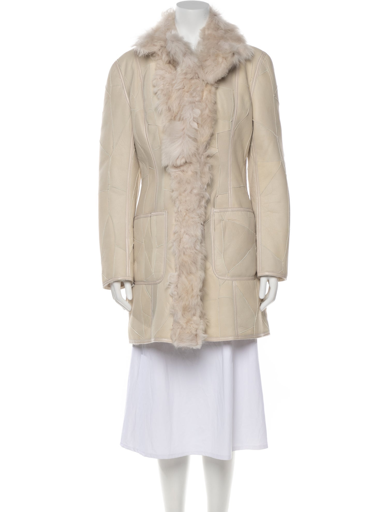 Wolfie Fur Shearling Fur Coat