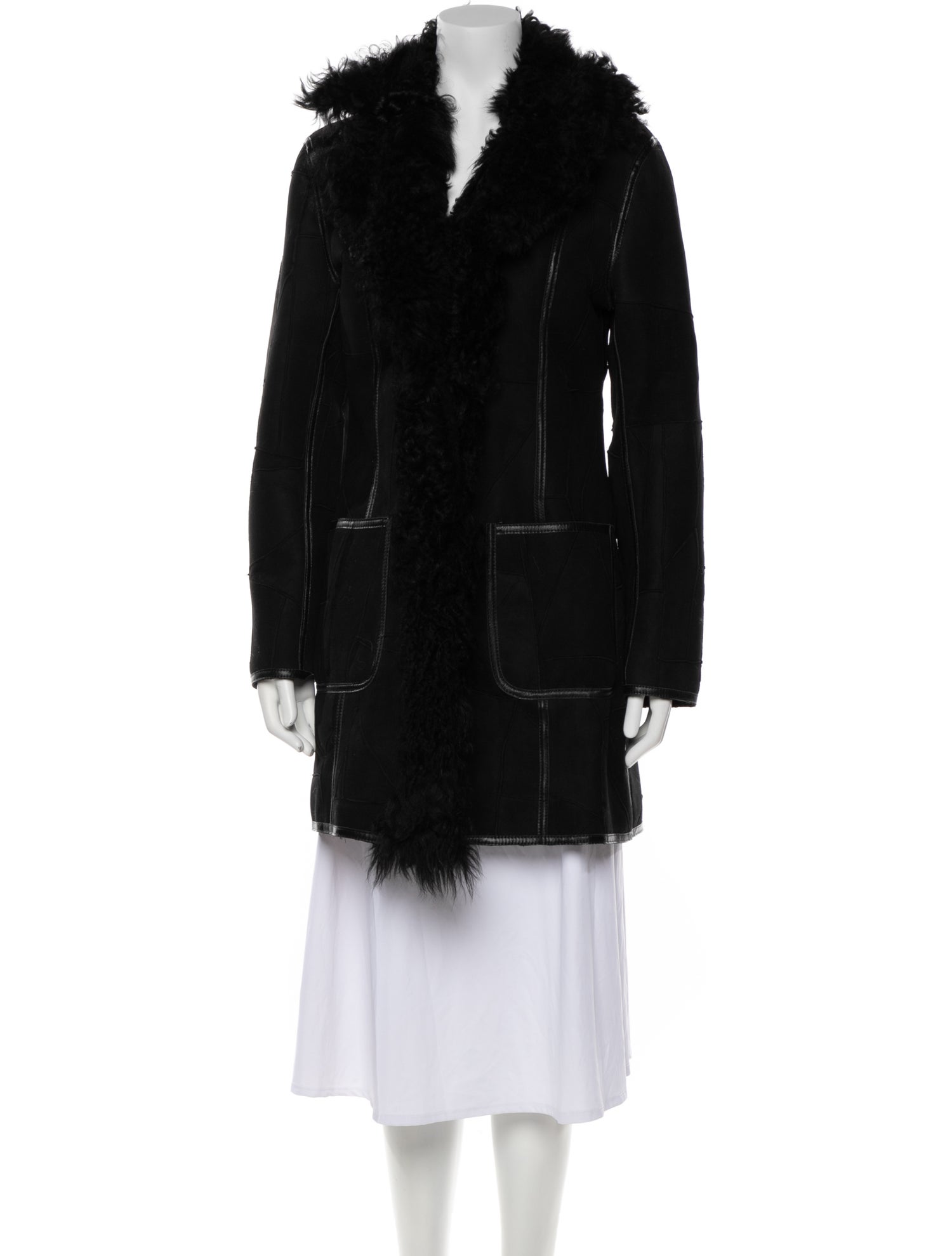 Wolfie Fur Shearling Fur Coat