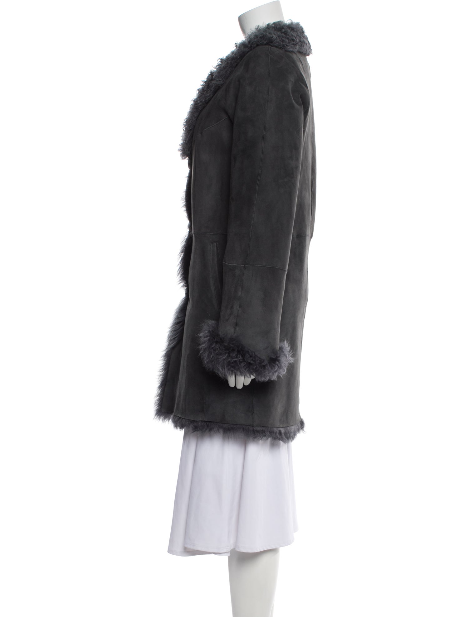 Wolfie Fur Shearling Fur Coat