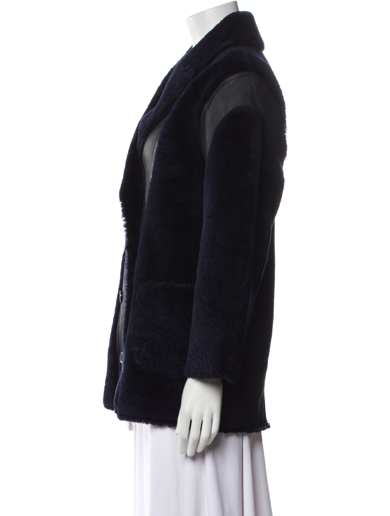 Fur Lamb Leather Fur Jacket w/ Tags