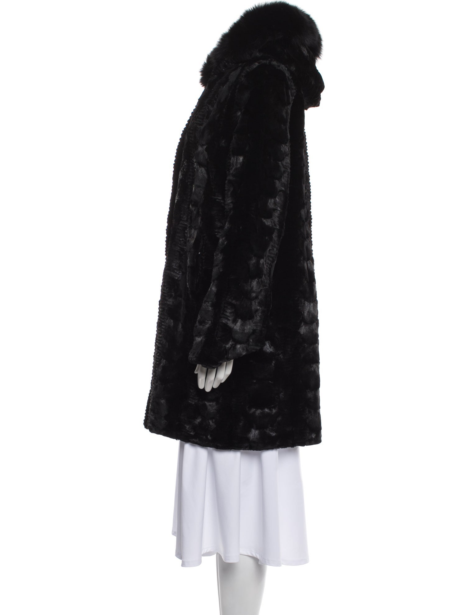 Wolfie Fur Mink Fur Coat w/ Tags