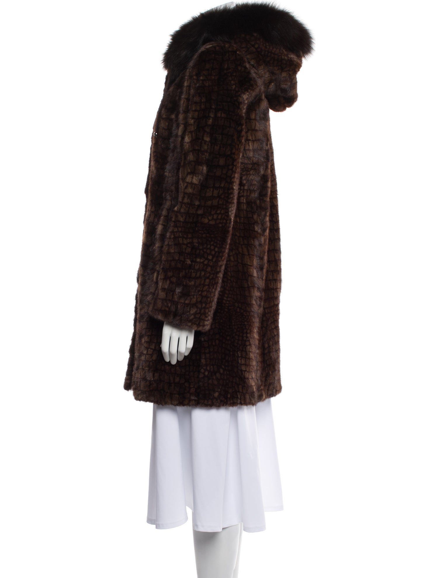 Wolfie Fur Mink Fur Coat
