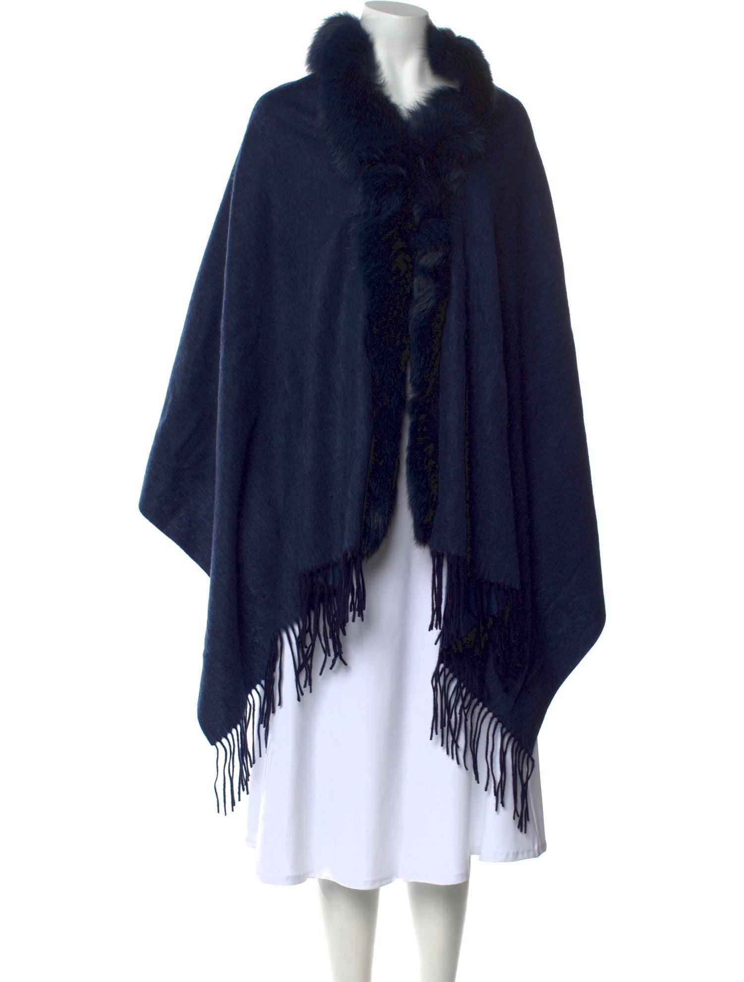 Wolfie Fur Cowl Neck Sweater