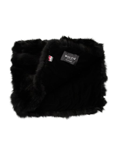 Wolfie Fur Dyed Fox Throw Blanket