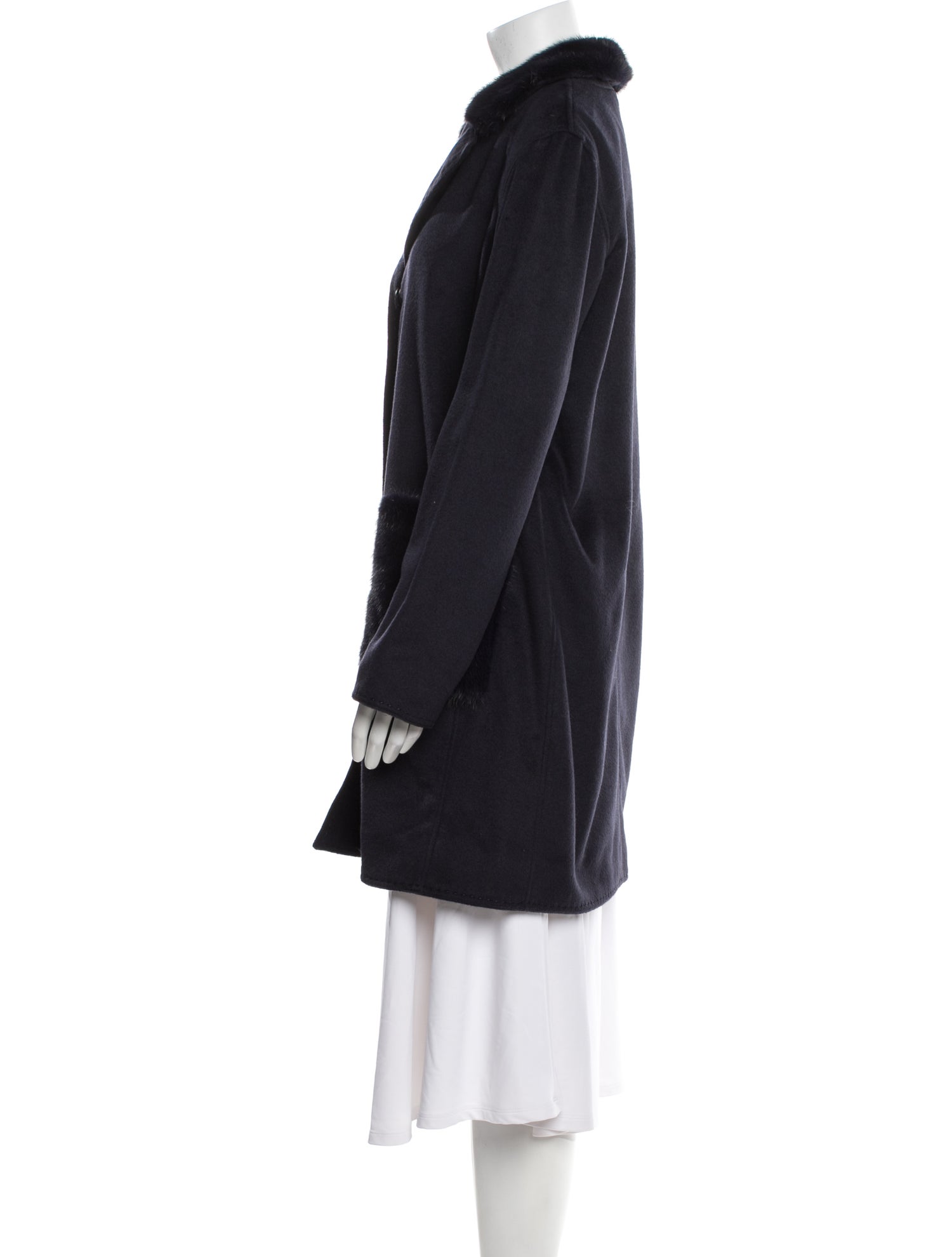 Wolfie Fur Wool Faux Fur Coat w/ Tags