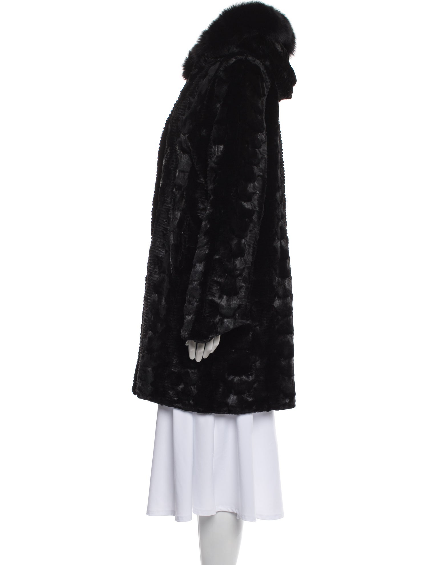 Wolfie Fur Mink Fur Coat w/ Tags