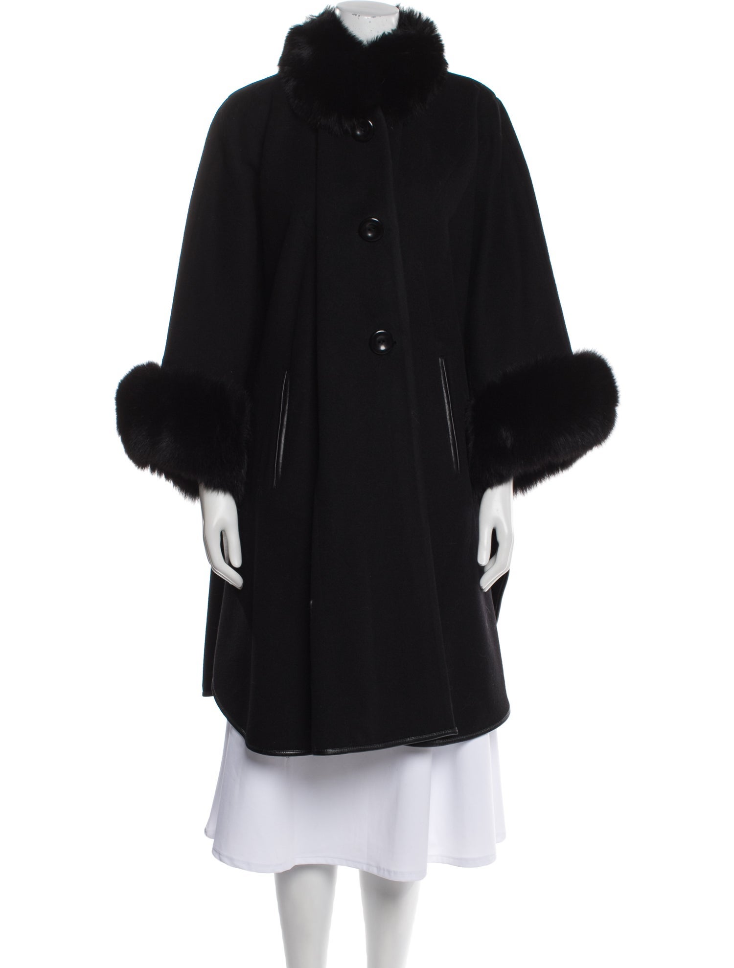 Wolfie Fur Fur Jacket w/ Tags