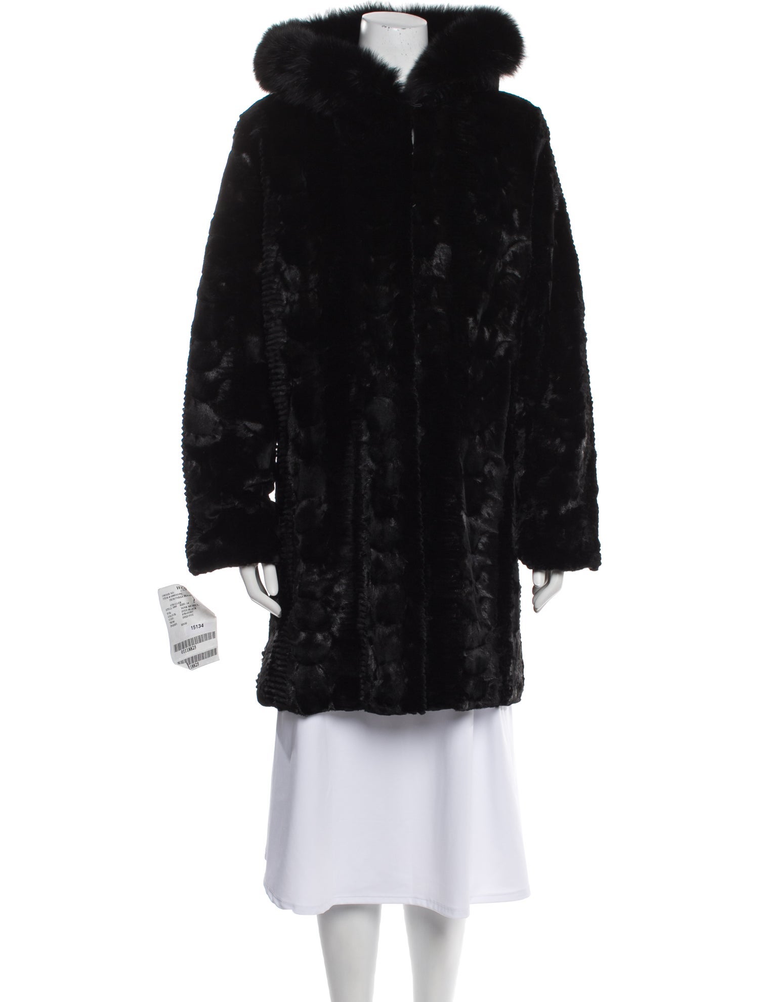 Wolfie Fur Mink Fur Coat w/ Tags