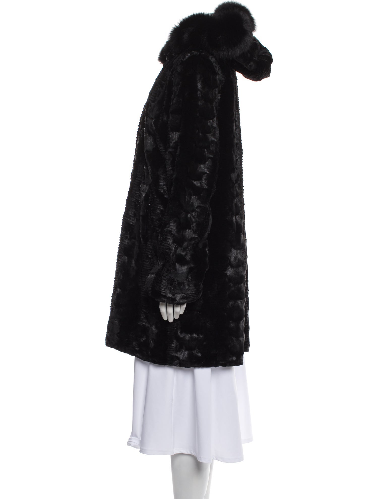 Wolfie Fur Mink Fur Coat w/ Tags