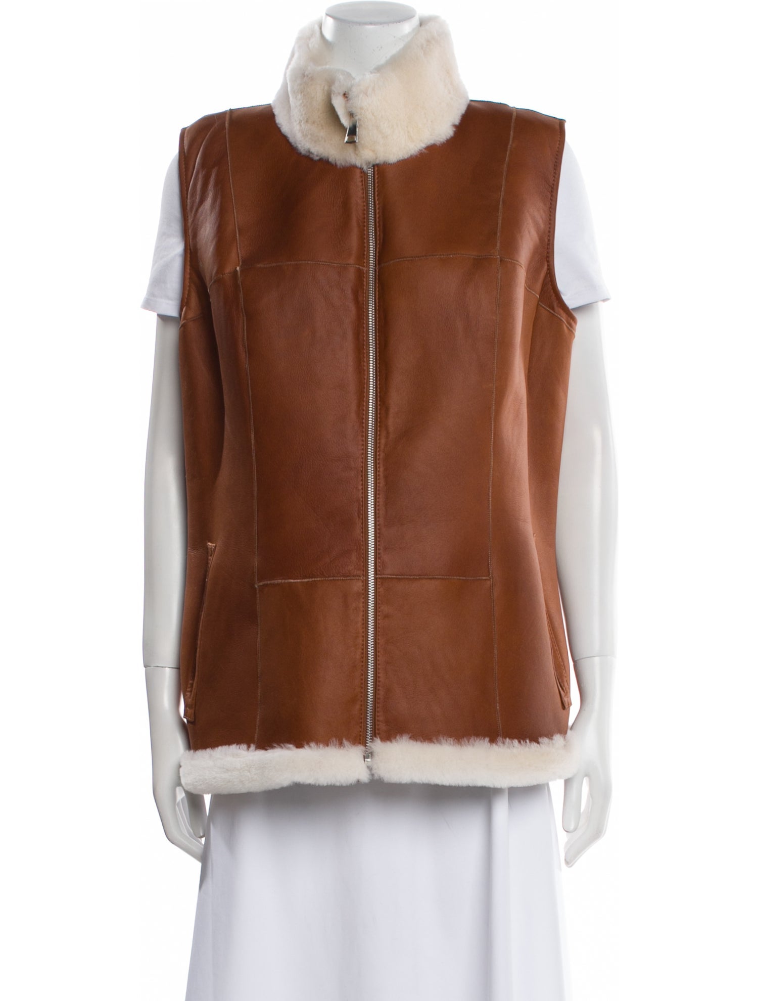 Wolfie Fur Cashmere Vest