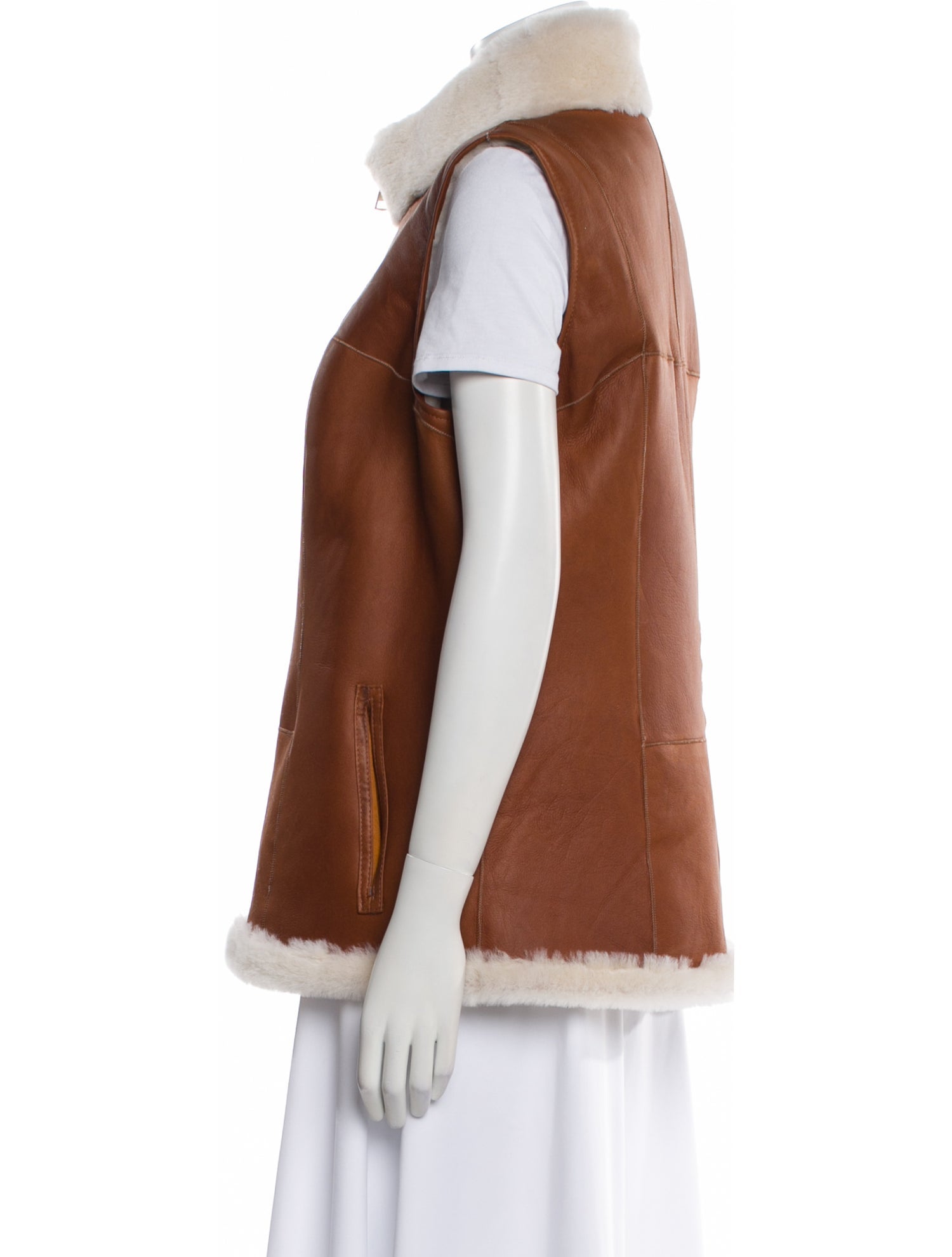 Wolfie Fur Cashmere Vest