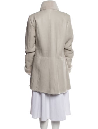 Wolfie Fur Leather Fur Coat