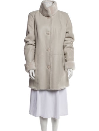 Wolfie Fur Leather Fur Coat