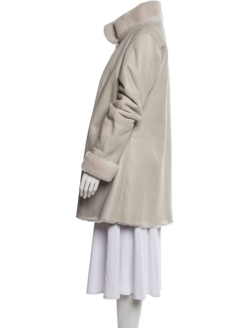 Wolfie Fur Leather Fur Coat